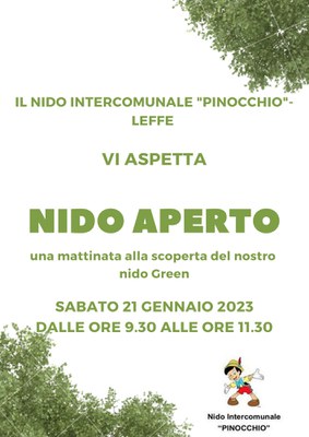 volantino open day gennaio 23